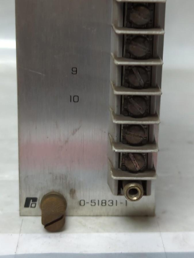 Used RELIANCE ELECTRIC,0-51831-1,CURRENT VOLTAGE TRANSDUCER BOARD PRE-OWNED