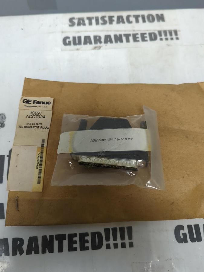 Used GE FANUC,IC697ACC702A,I/O TERMINATOR PLUG NEW