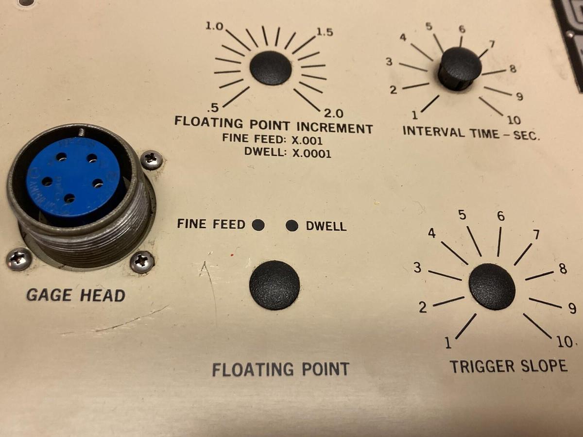 Used Control Gaging Inc,800L-300A,Control Gagging Cover Only