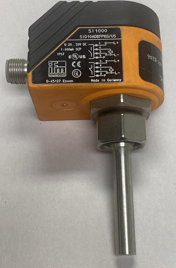 Used IFM Efector,SID10ADBFPKG/US,Flow Sensor