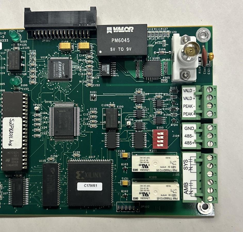 Used IRCON,17001-2,SCANIR II PROCESSOR PC BOARD ASSEMBLY