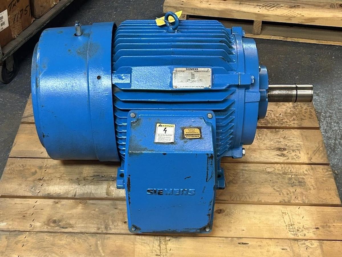 Used SIEMENS,1LA03644SE41,MOTOR 60HP 460V 1775 RPM 3PH 364T FRAME