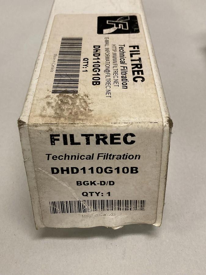 Used Filtrec Technical Filtration,DHD110G10B,Alternative Filter