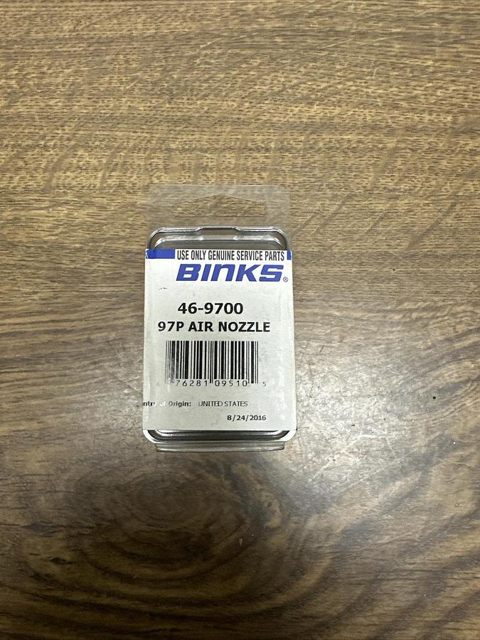 Used Binks,46-9700,97P Air Nozzle