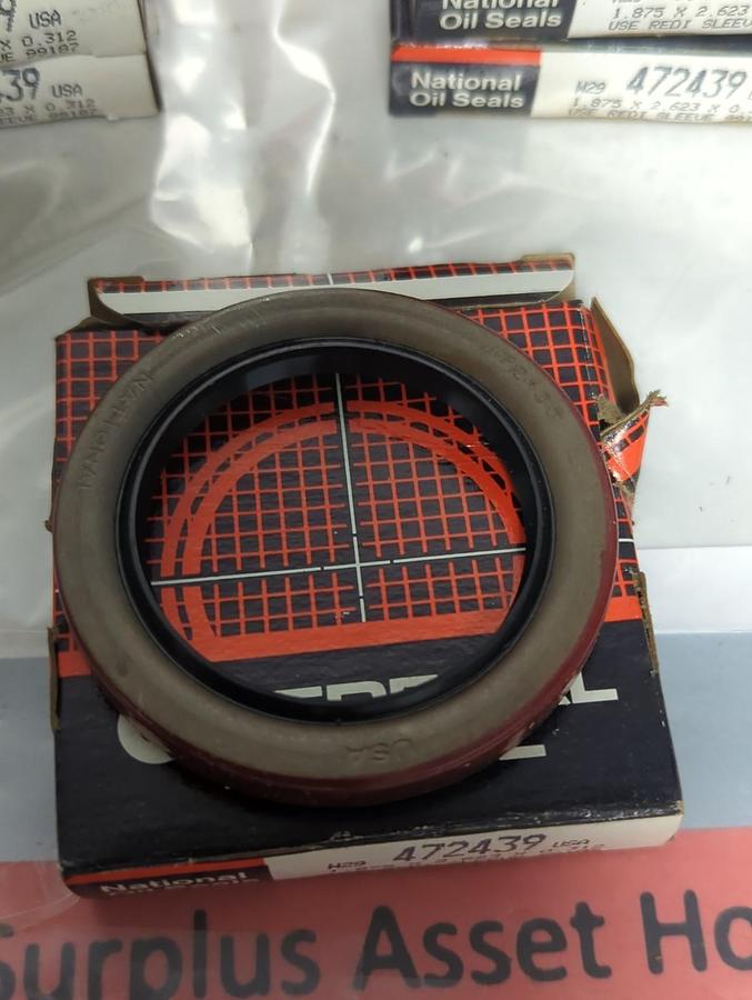 FEDERAL MOGUL,472439,OIL SEAL 1.875X2.623X0.312 LOT OF 9 NOS