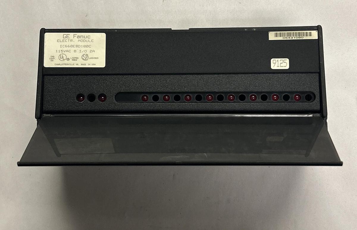 Used GE FANUC,IC660EBD100 IC660EBD100C,GENIUS BLOCK I/O MODULE