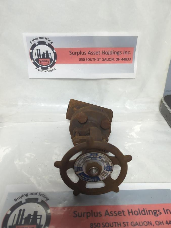 Used HENRY VOGT,E-41365R5,GATE VALVE 3/4 INCH PRE-OWNED