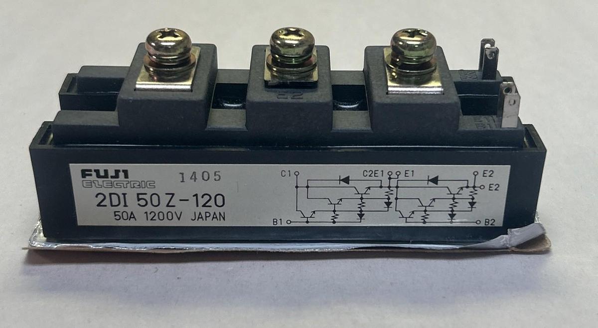 FUJI,2DI50Z-120,TRANSISTOR BLOCK 50AMP 1200V NOS