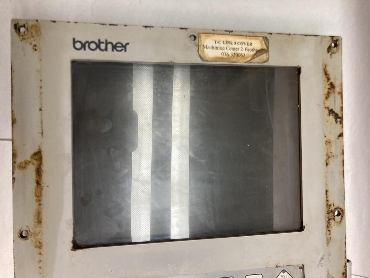 Used Brother Tapping Center Control,T/C Line 5 Cover,Operating Operator Panel