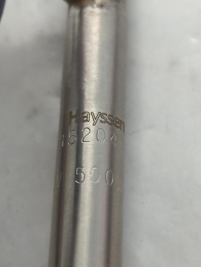 Used HAYSSEN,M15204C02,THERMAL HEATER ROD 42V 500W PRE-OWNED