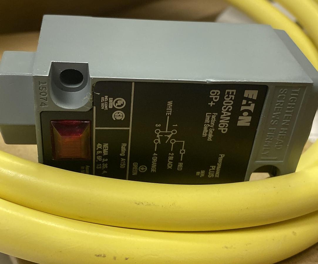 Used EATON,E50SAN6P,LIMIT SWITCH NEW