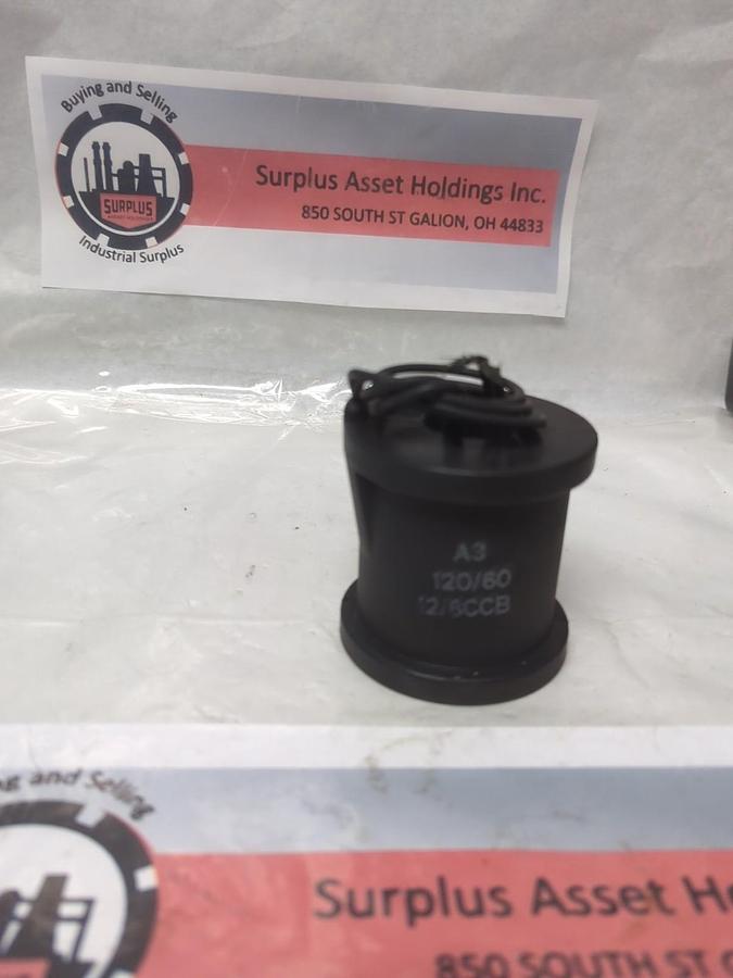Used MAGNETROL,A3,COIL 120V 60HZ 12/6CCB PRE-OWNED