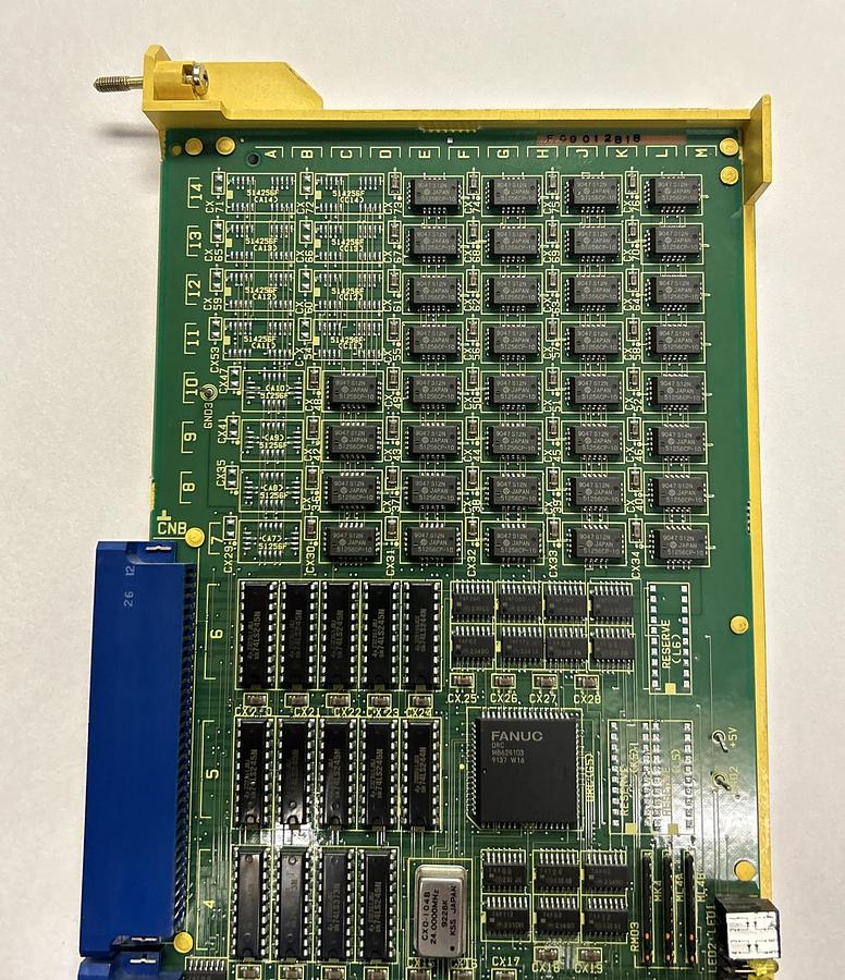 Used FANUC,A16B-2200-0020,BASE 2 BOARD 15 A CONTROL BOARD