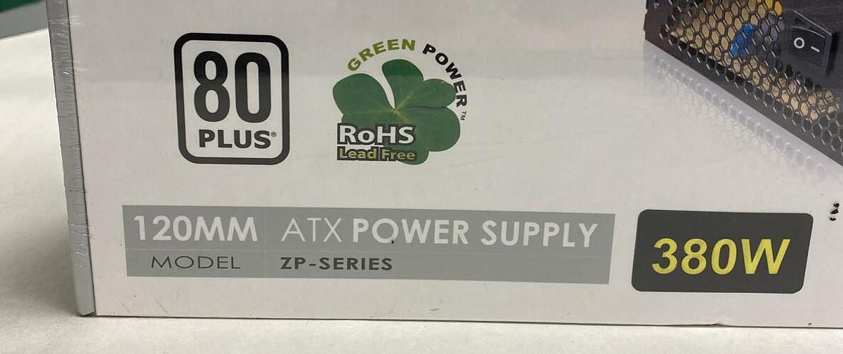 Used CoolMax ZP Series 120MM ATX Power Supply | 380 W | 14626 | 0895963146267