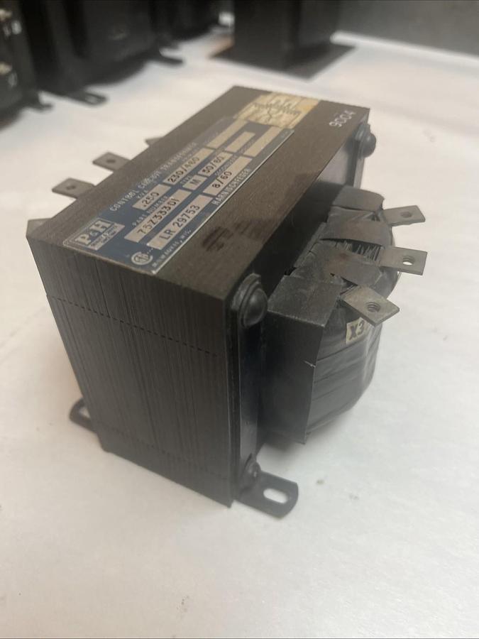 P&H,75Z333-D1,CONTROL TRANSFORMER 1PH 0.250KVA PRI 230/460V SEC 8/60V