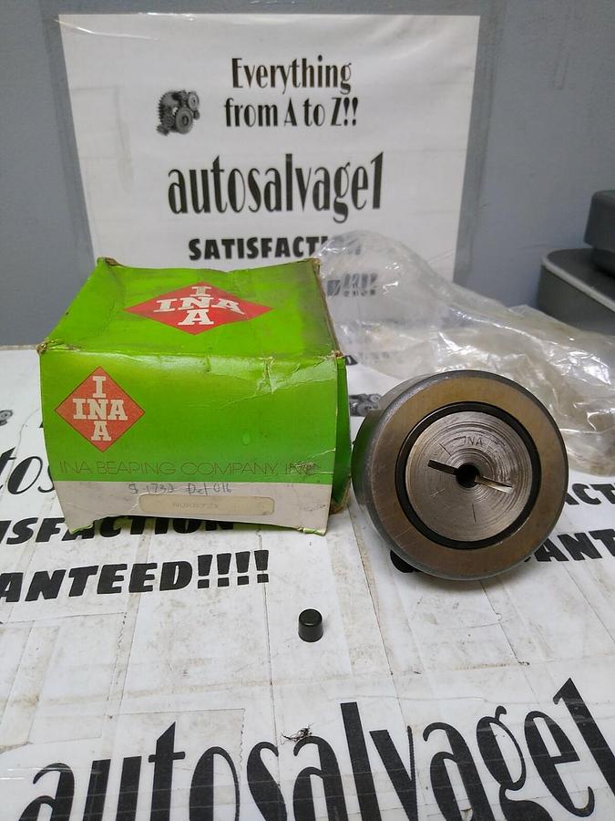 Used INA,NUKR72-X,Flat Cam Follower-Hex Head 72mm diam 28mm Width 24mm Stud diam