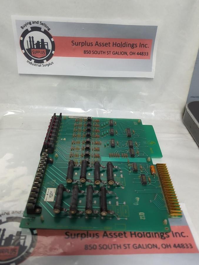 Used GENERAL ELECTRIC,IC600Y804A,CIRCUIT BOARD 115V AC-DC INPUT PRE-OWNED