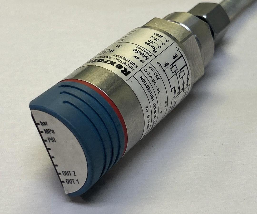 Used REXROTH,HEDE10A1-2X/250K41G24/2/V,PRESSURE SWITCH