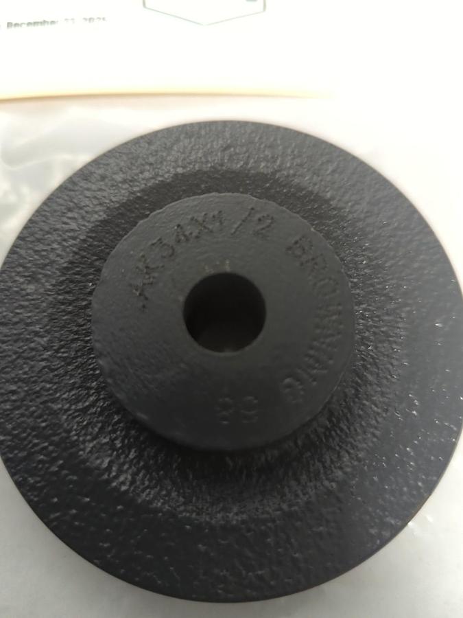 BROWNING,AK34X1/2,PULLEY SHEAVEM1/2 INCH BORE PRE-OWNED