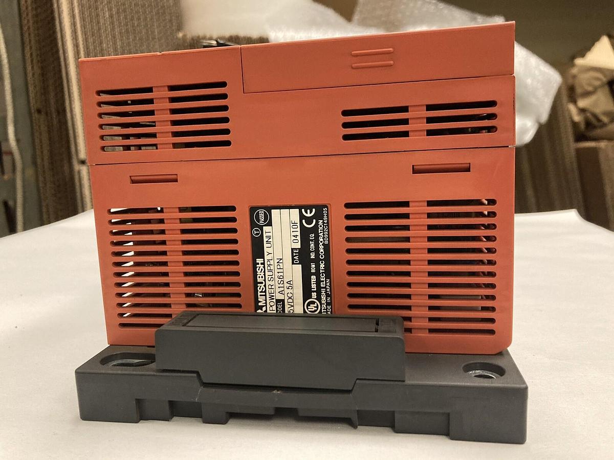 Used Mitsubishi,A1S61PN A1SHCPU A1SJ61BT11 A1SX42 A1SY42P,PLC Rack Assembly