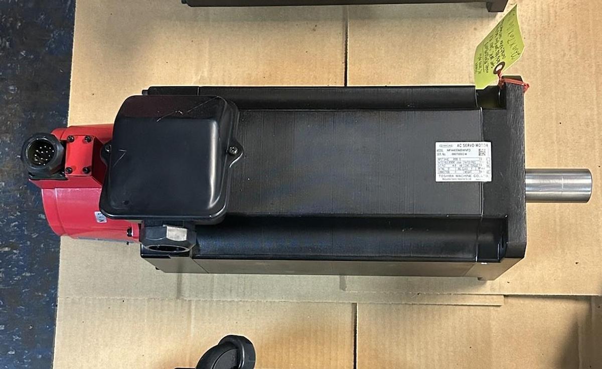 Used TOSHIBA,MFA400MBWNFD,AC SERVO MOTOR 200V 2000RPM 4KW
