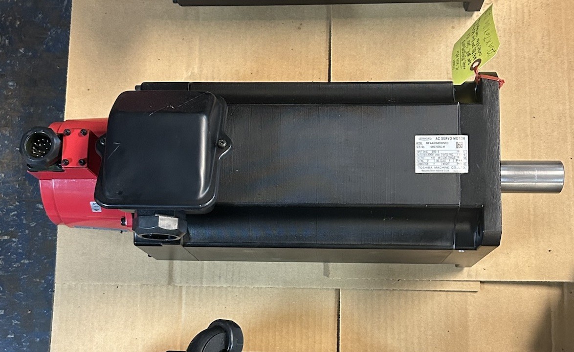 Used TOSHIBA,MFA400MBWNFD,AC SERVO MOTOR 200V 2000RPM 4KW