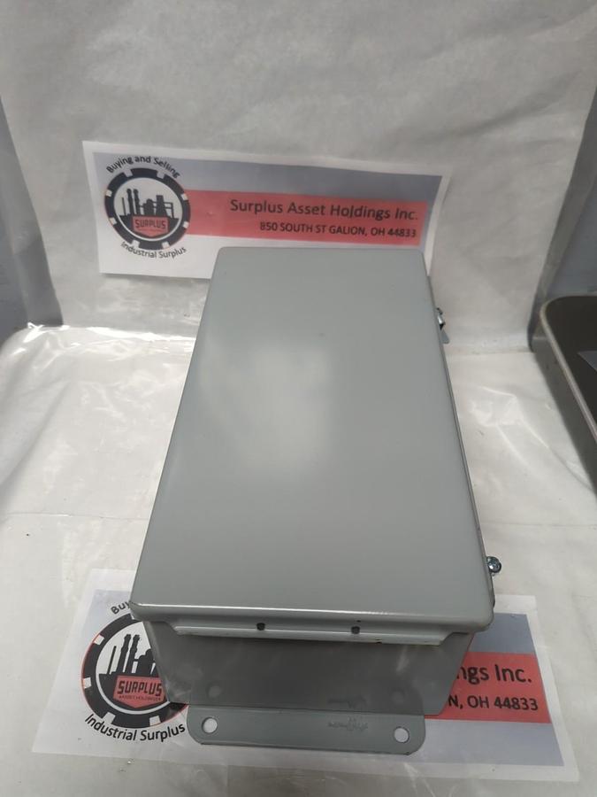 HOFFMANN,A12064CH,JUNCTION BOX/ENCLOSURE 12 IN X 6IN X 4IN NOS