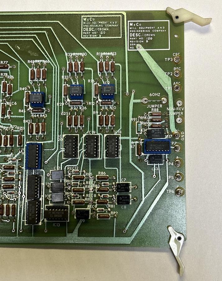 Used MILL EQUIPMENT,120,CROWN CONV BD