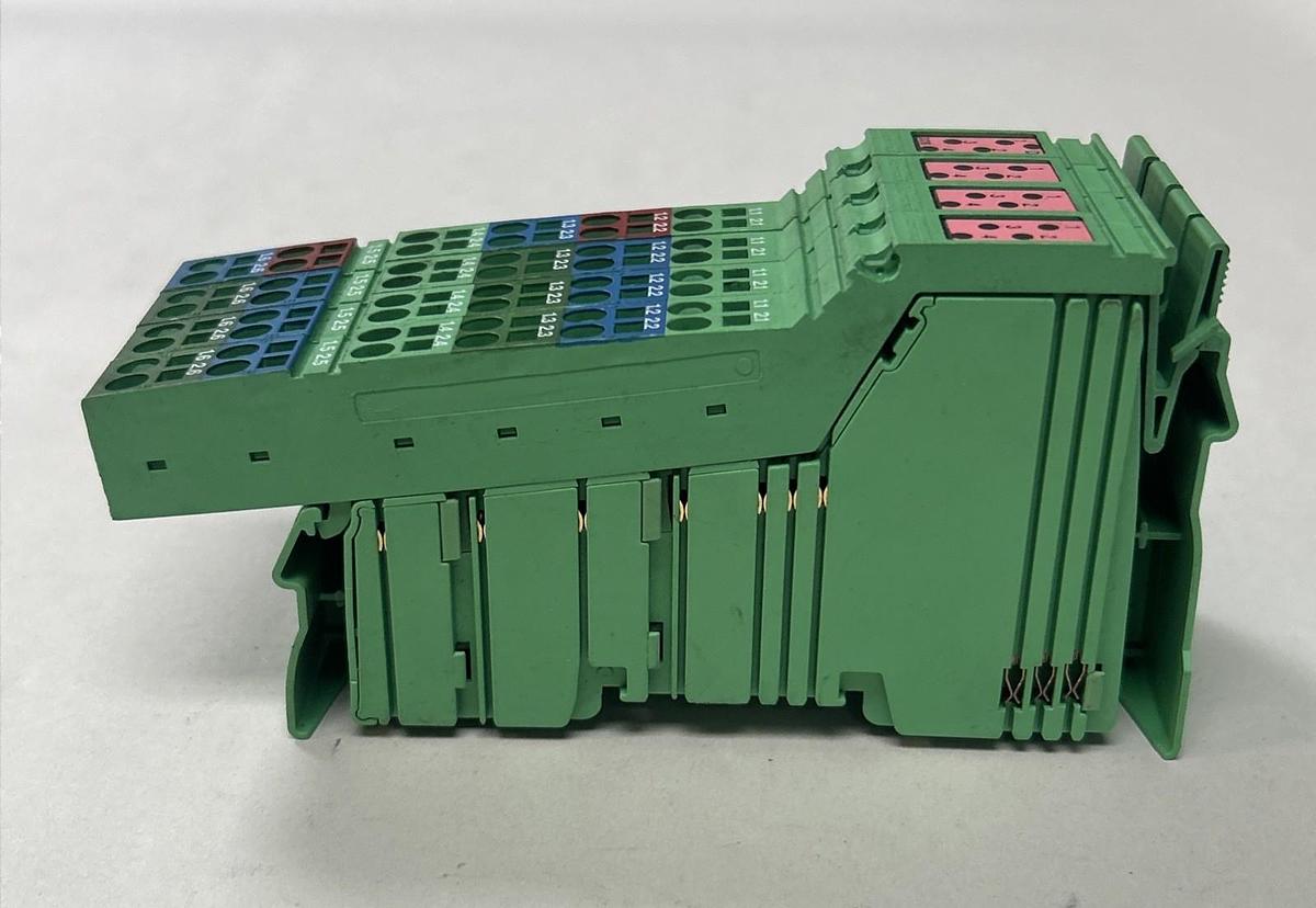 Used PHOENIX CONTACT,IB-IL-24-DO-16,INLINE OUTPUT MODULE