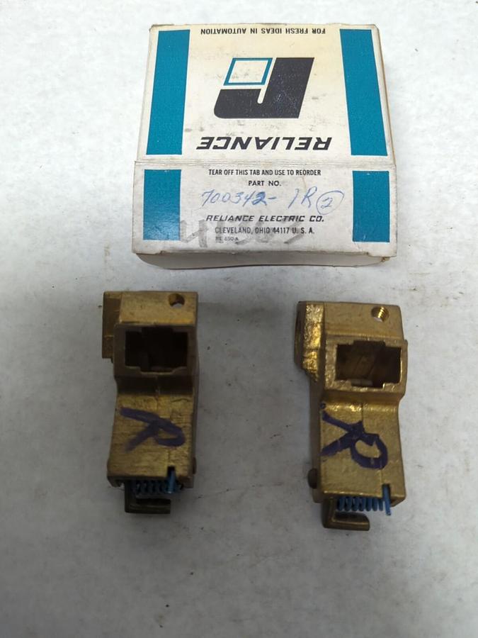 RELIANCE ELECTRIC,700342-1R,ELECTRIC MOTOR BRUSH HOLDERS BOX OF 2 NOS