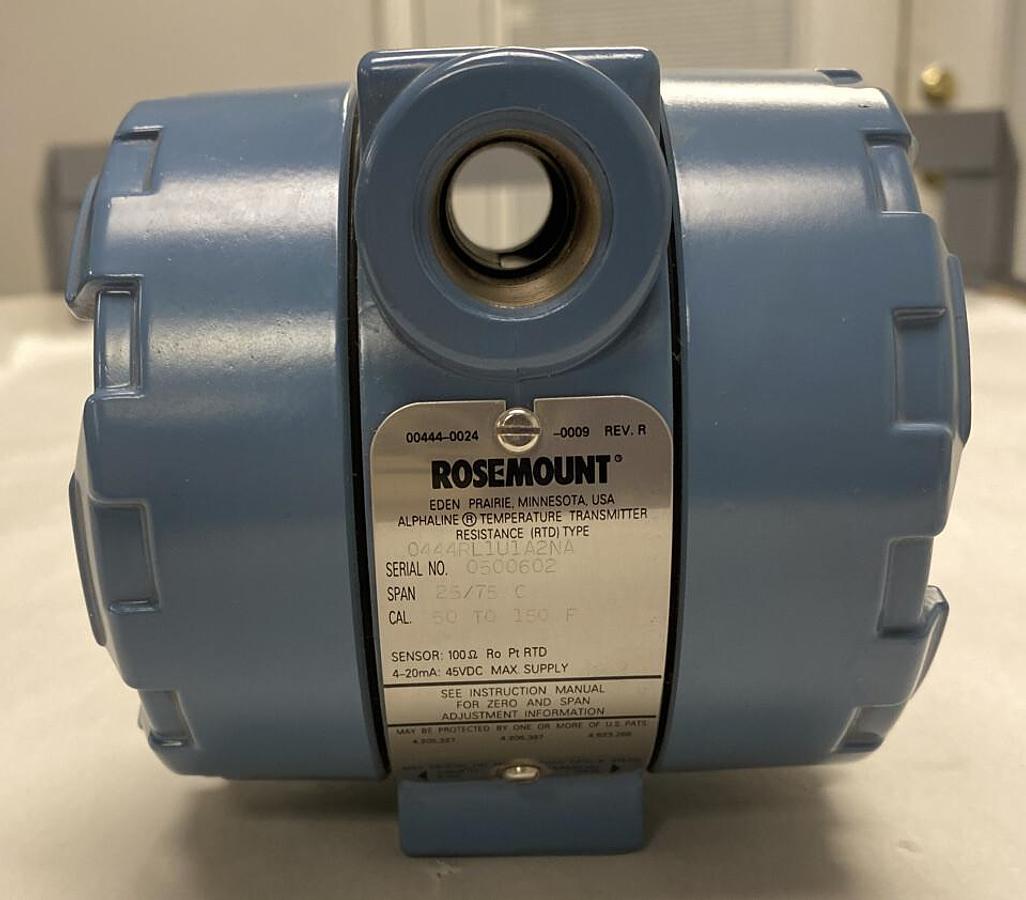 Rosemount,0444RL1U1A2NA,Temperature Transmitter