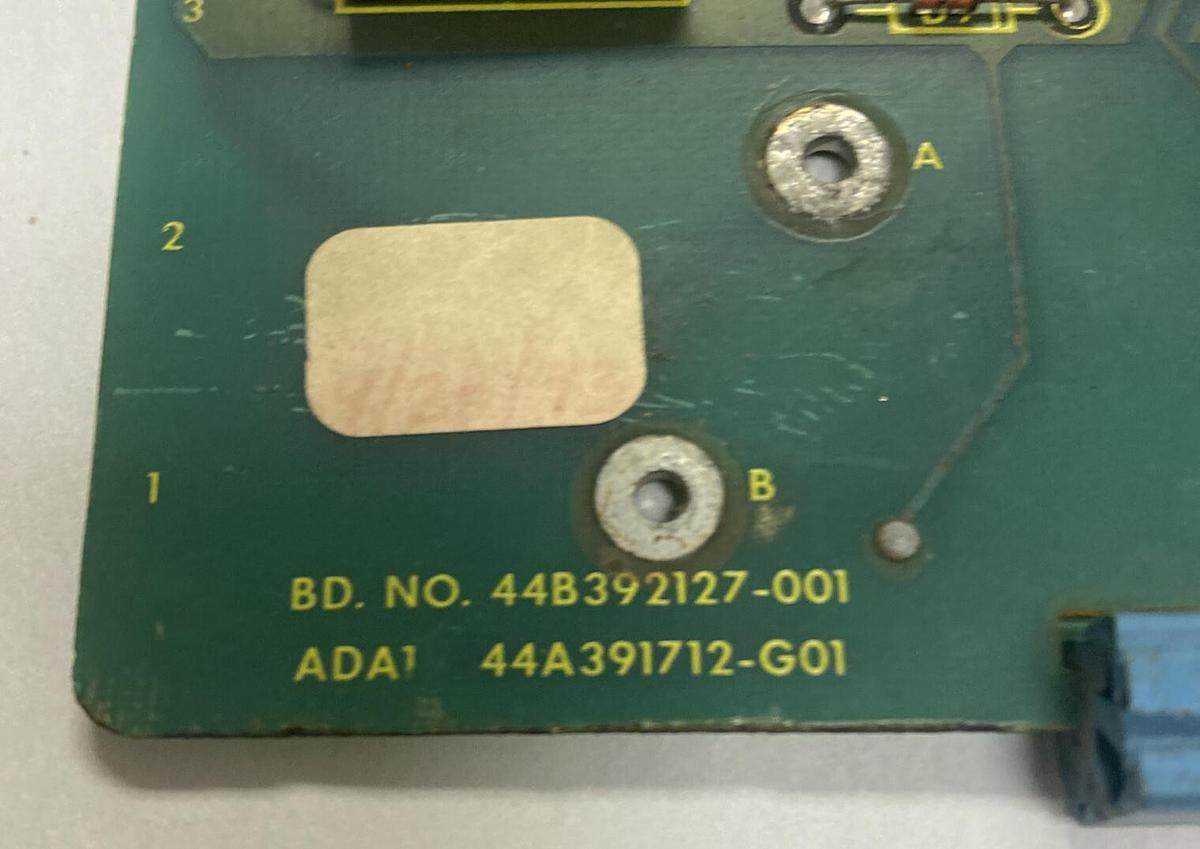 Used GENERAL ELECTRIC,44A391712-G01 ADA1B, BOARD