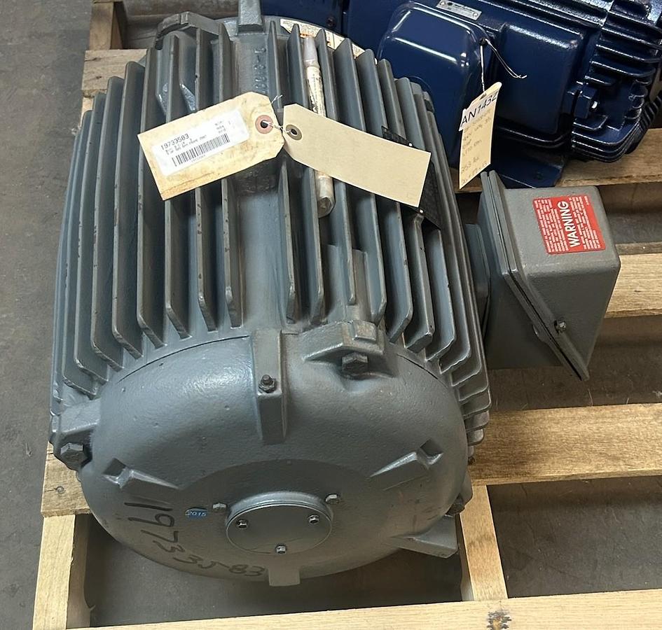 Used MARATHON,8M286THTNA8152AAL,INDUCTION MOTOR 5HP 585RPM 460V 3PH 286T FRAME