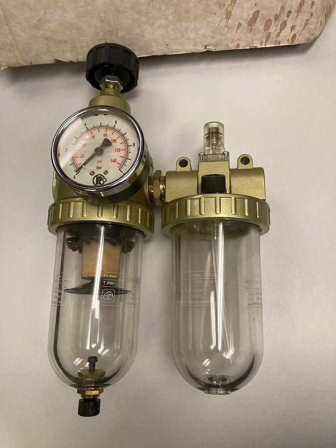 Riegler,861K,Air Filter Maintenance Unit G 1/2 16bar-230psi