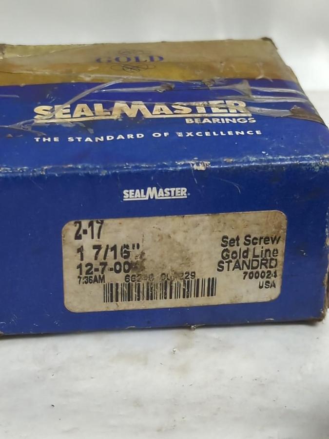 SEALMASTER,2-17,INSERT BEARING 1-7/16 INCH BORE NOS