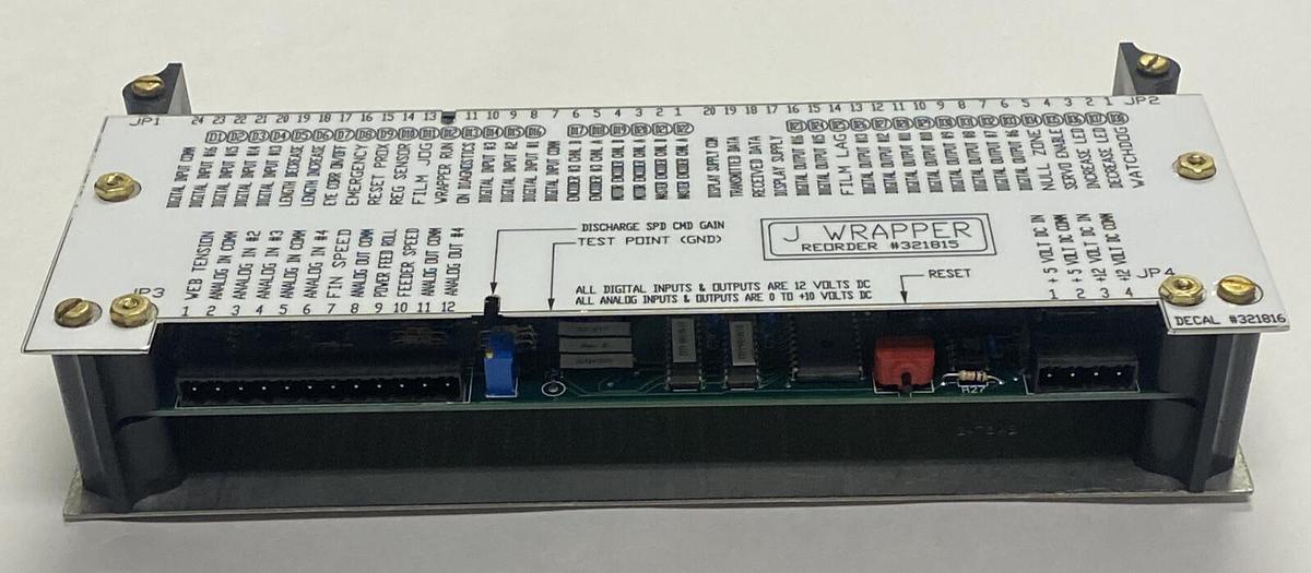Used DOBOY J WRAPPER,321815,DIGITAL CONTROL BOARD