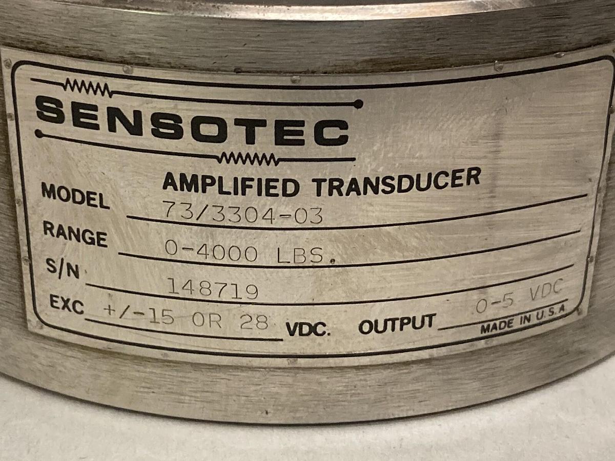 Sensotec,73/3304-03,Load Cell 0-4000 LBS
