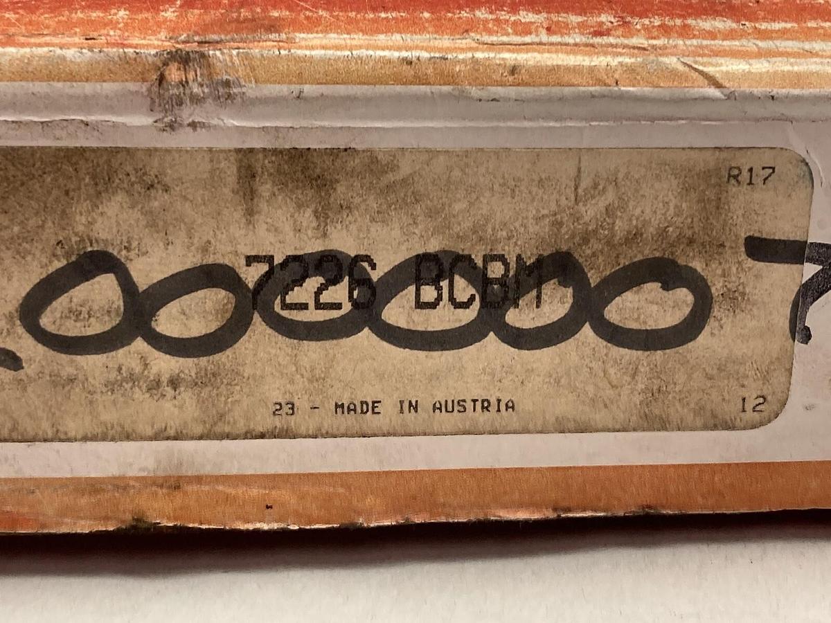 SKF,7226-BCBM,Angular Contact Bearing