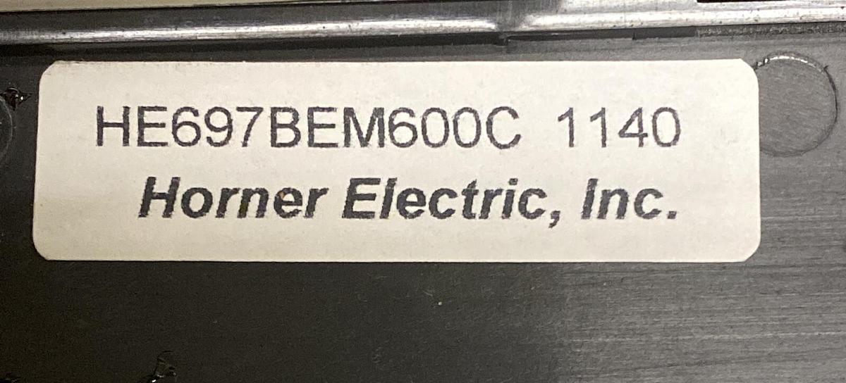 Used HORNER GE Fanuc,HE697BEM600C,SERIES SIX I/O CONTROLLER NEW