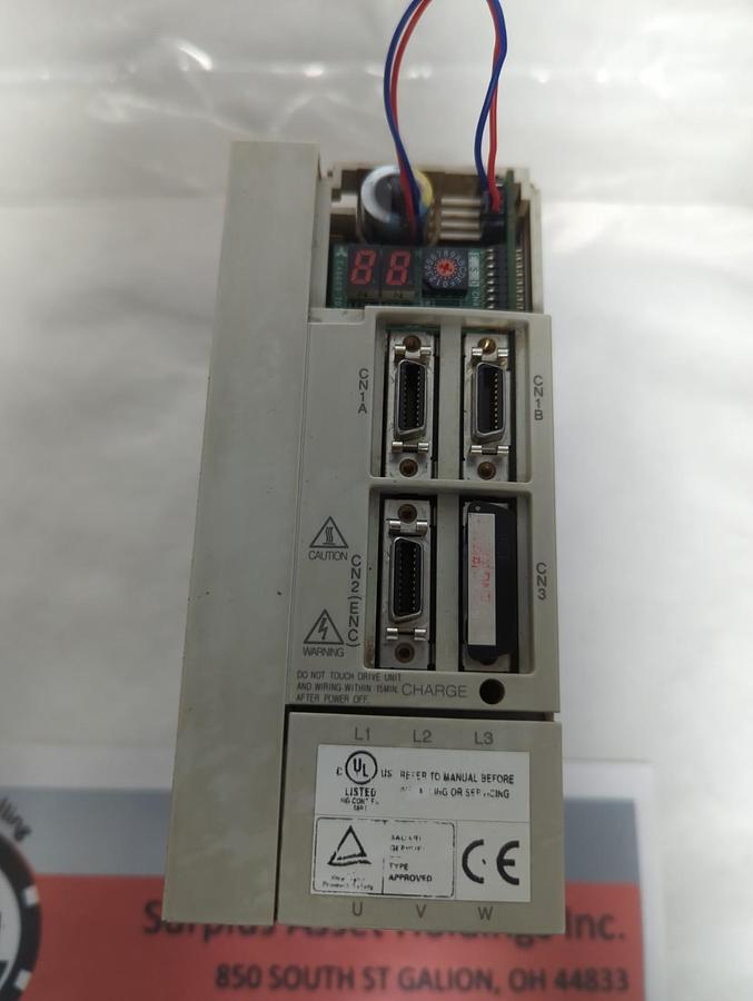 Used MITSUBISHI,MR-J2-60CT,SERVO DRIVE UNIT PRE-OWNED