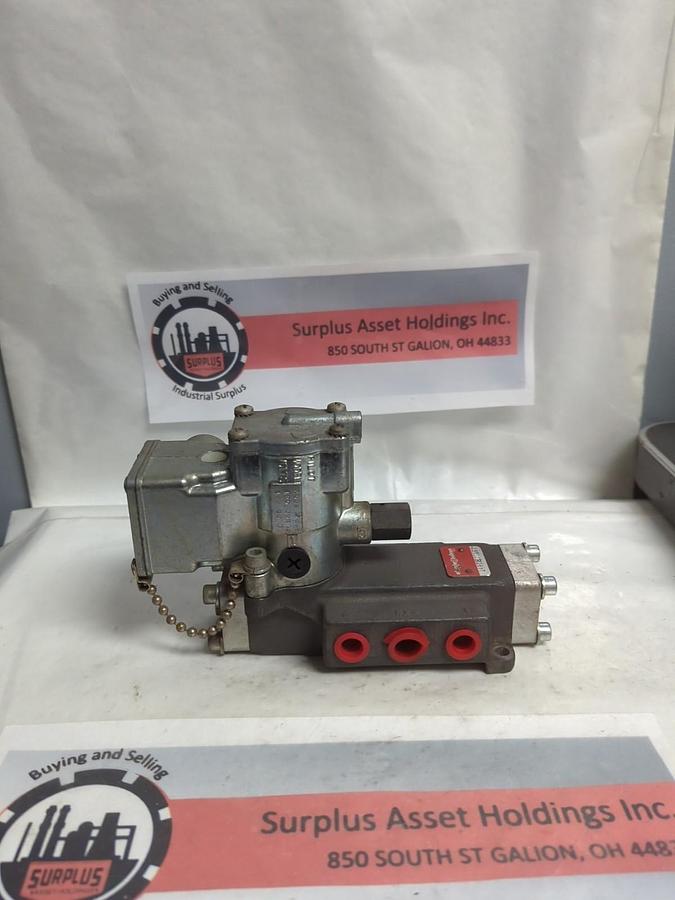 Used SCHRADER-BELLOWS,L48510253,SOLENOID VALVE 120V 60 110V 50 PRE-OWNED