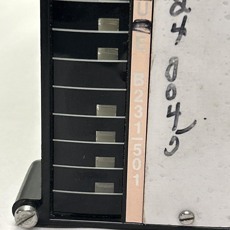 Used MODICON,B231-501,NPUT MODULE