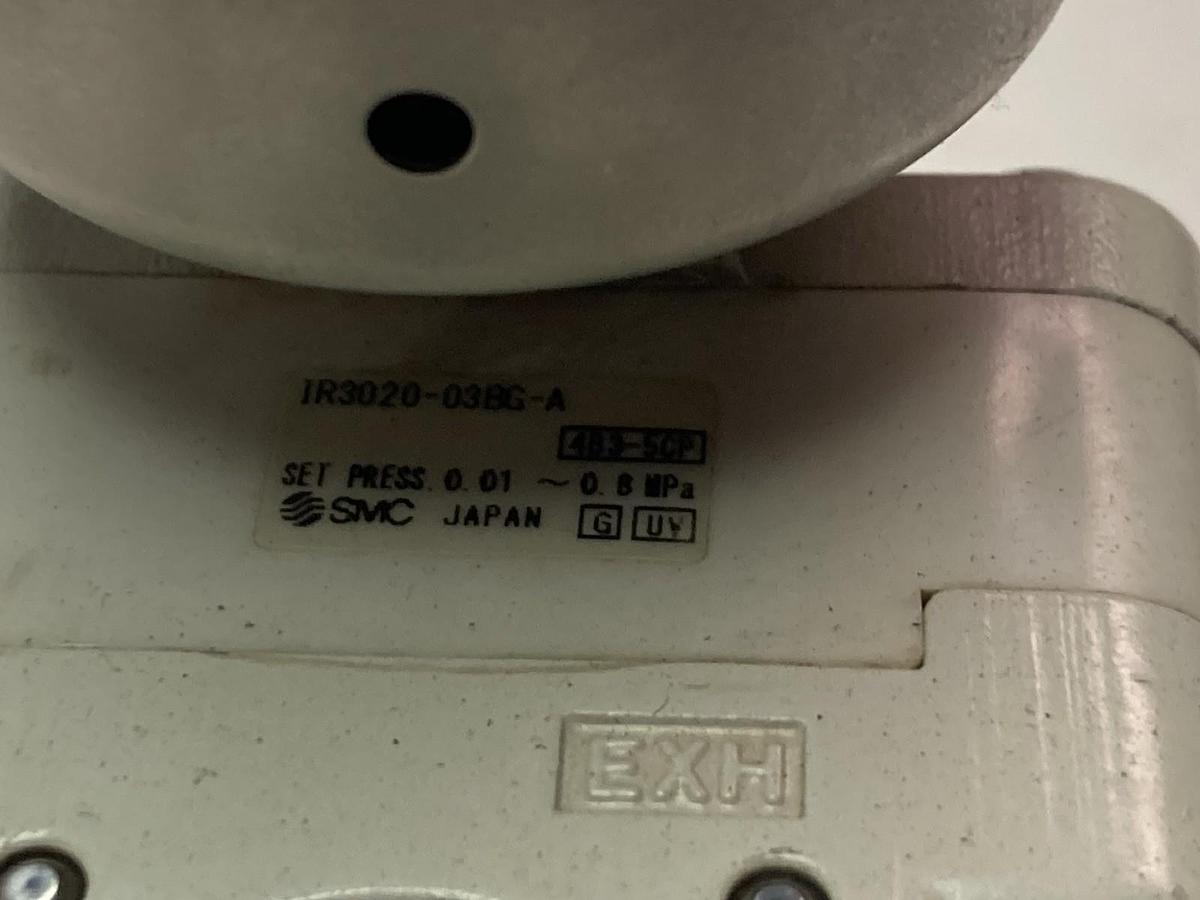 Used SMC,IR3020-03BG-A,Precision Air Regulator Relief Valve