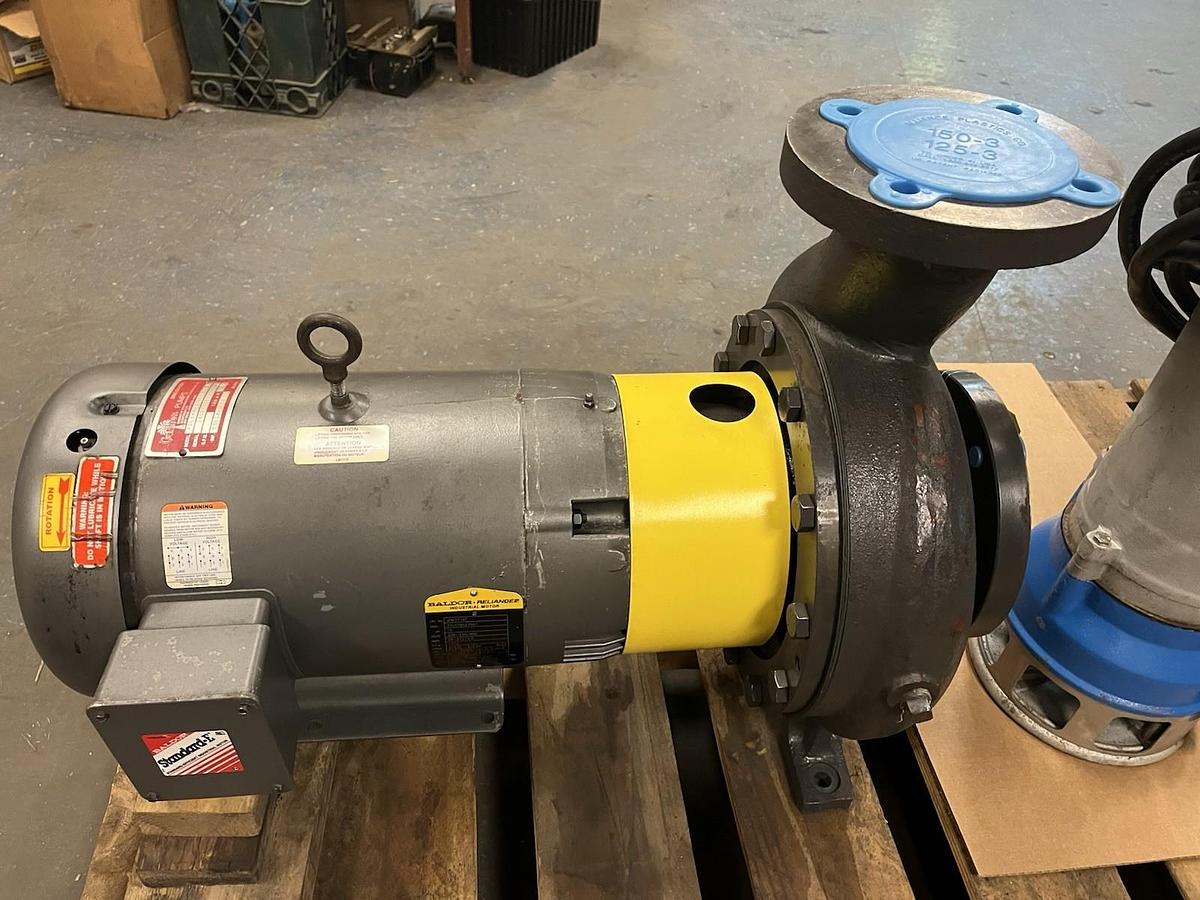 Used GUSHER,PCL3x4-10BSEH-CC-A,COOLANT PUMP 10HP 3PH 1770RPM 3X4X10