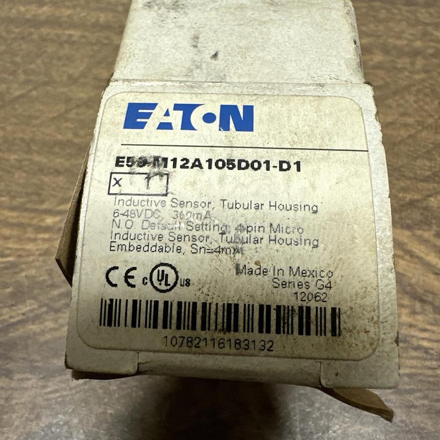 Used Eaton,E59-M12A105D01-D1,Proximity Sensor