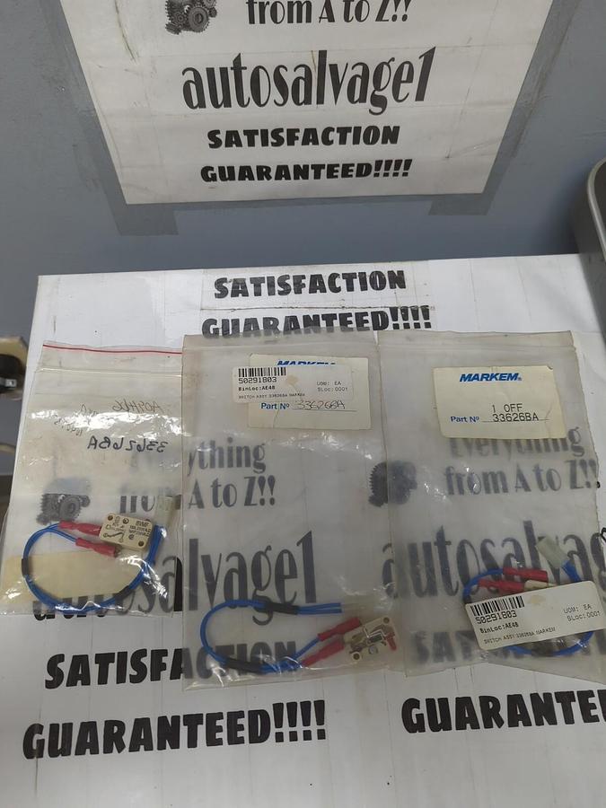 MARKEM,33626BA,SAFETY SWITCH ASSEMBLY LOT OF 3 NOS