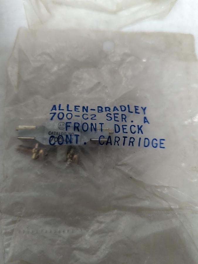 ALLEN-BRADLEY,700-C2,SERIES A FRONT DECK CONTACT CARTRIDGE LOT OF 3 NOS