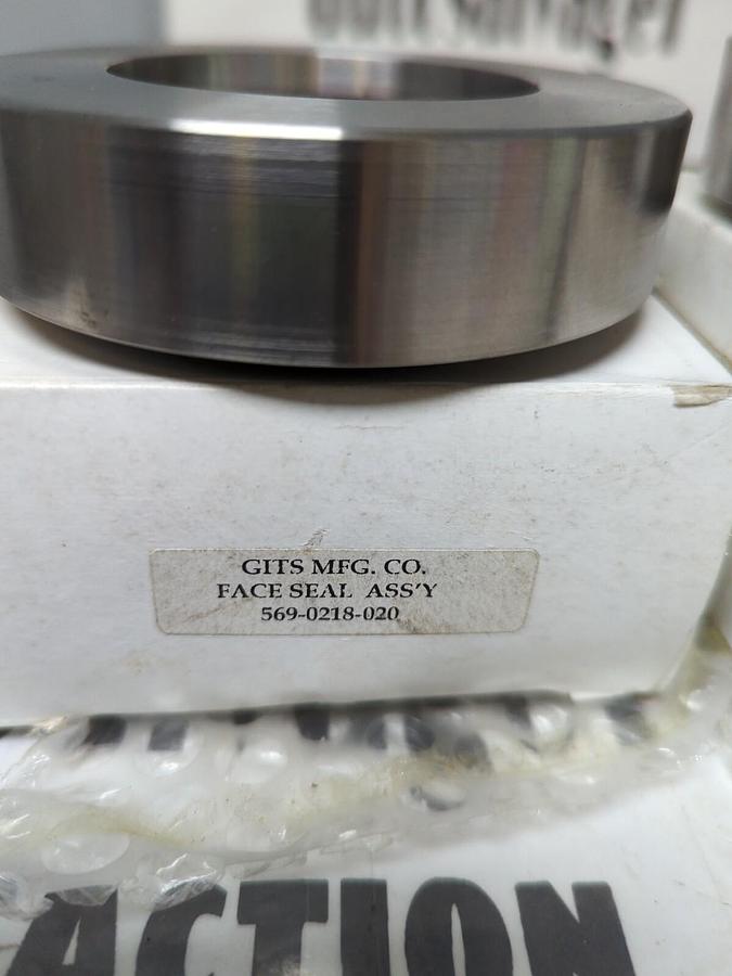 GITS MFG. CO.,569-0218-020,FACE SEAL ASSEMBLY LOT OF 2 NOS
