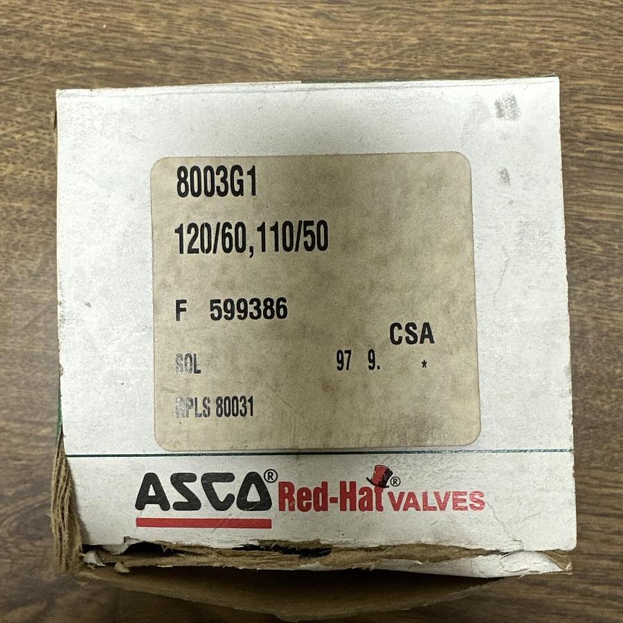 Asco Red Hat,8003G1,Solenoid Valve