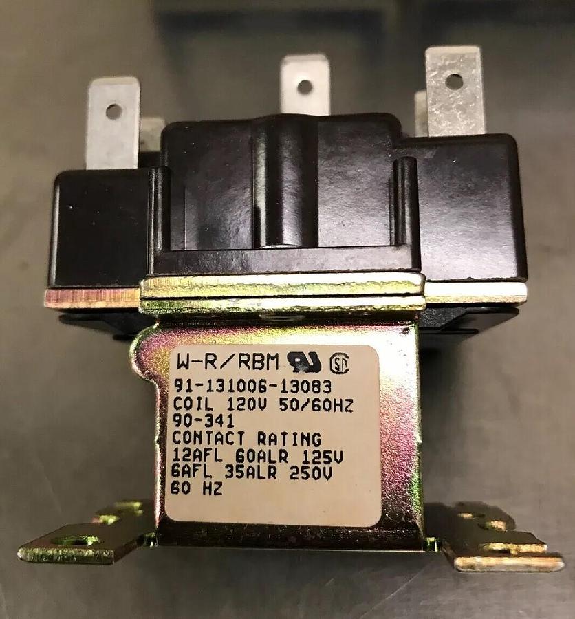 Steveco,RBM 90-341,Type 91 Two Pole Double Throw Relay LOT OF 2